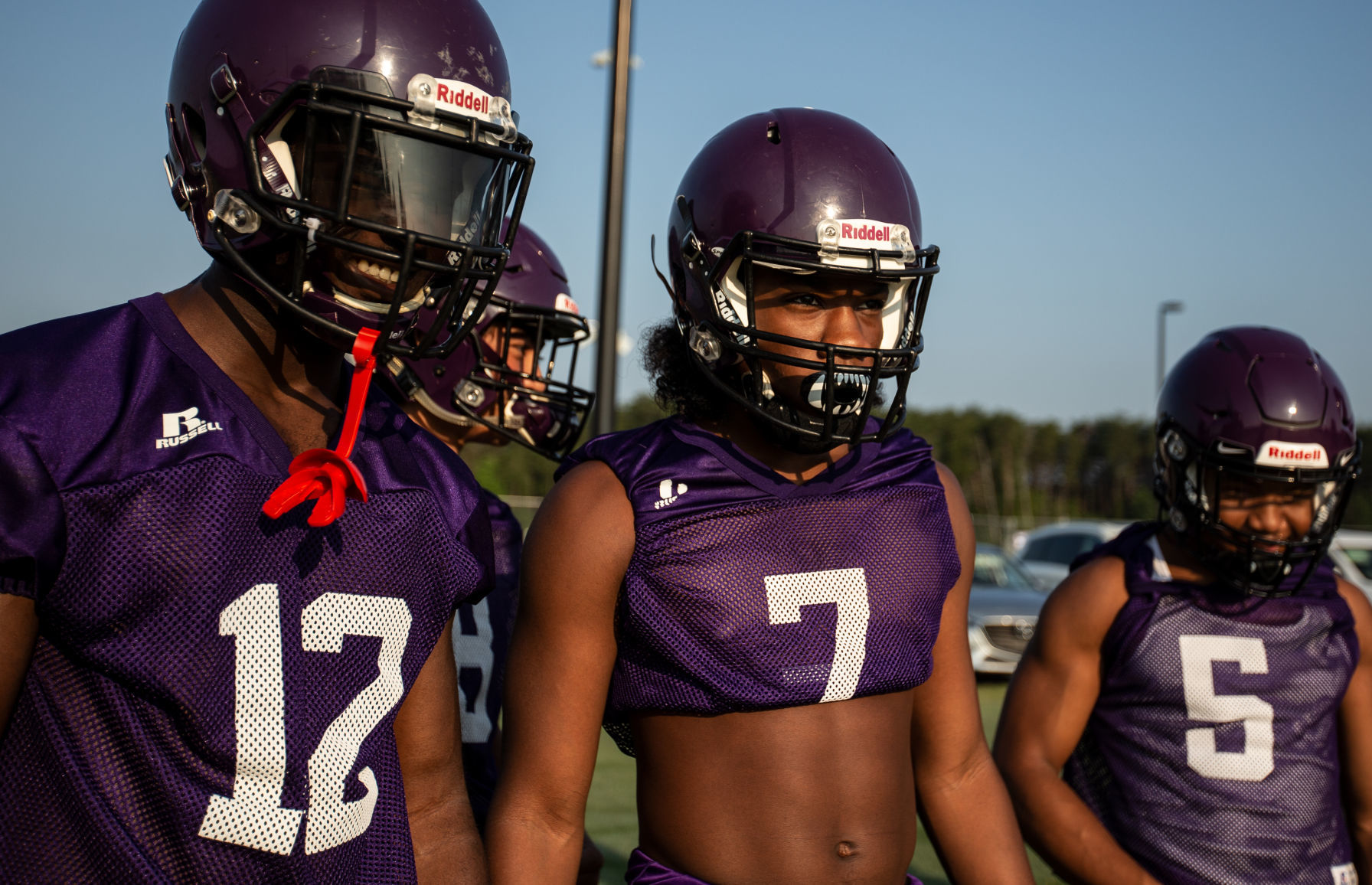 First day of football practice